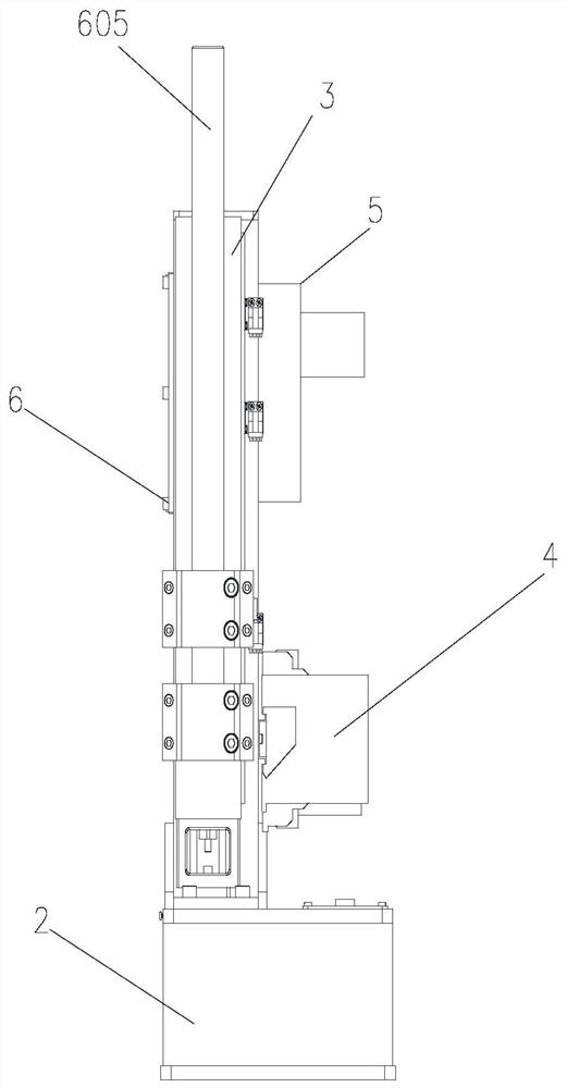 A glass level gauge