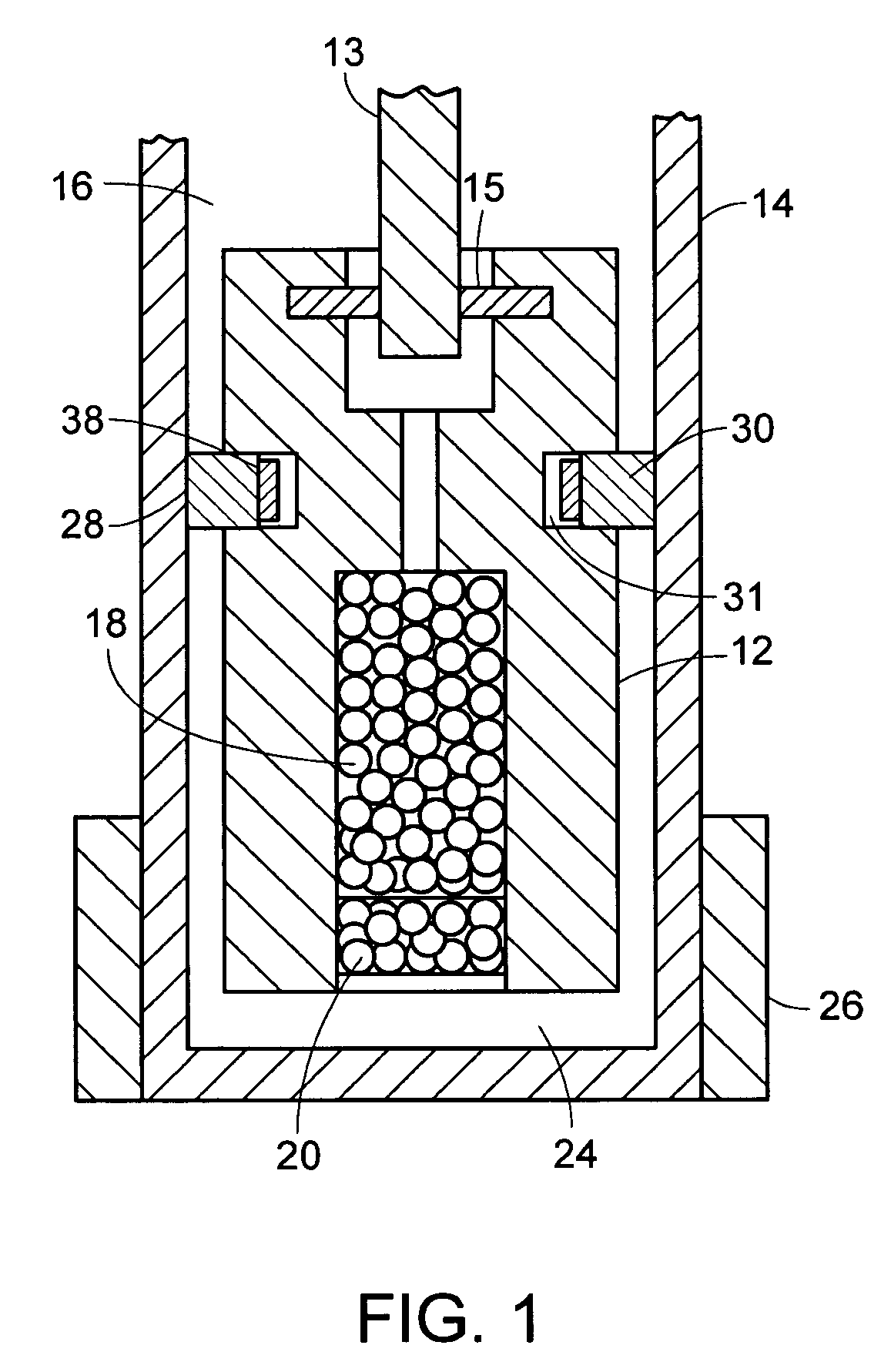 Axial loaded seal system with a static L-seal