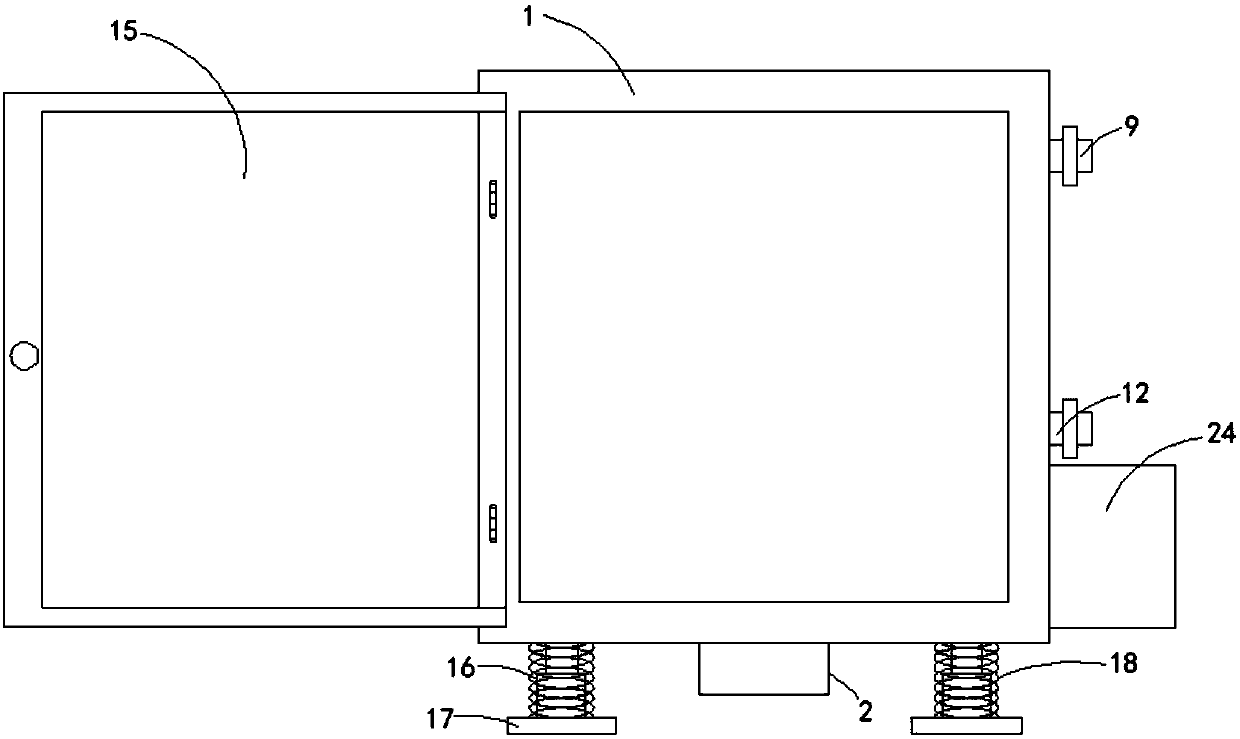 Dish washing machine for domestic kitchen