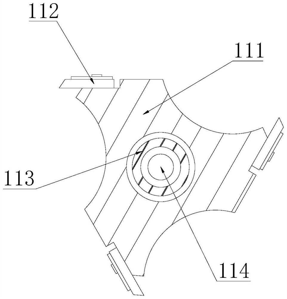 Wind energy environment-friendly multi-stage solid waste crushing equipment