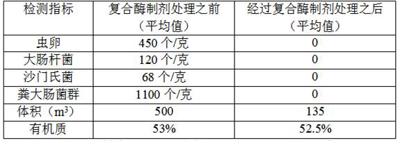 Compound enzyme preparation for treating rural domestic garbage as well as preparation method and application of compound enzyme preparation