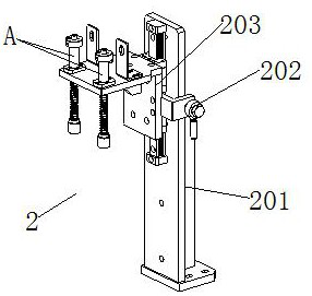 Device for efficiently and reliably entering lithium battery into shell