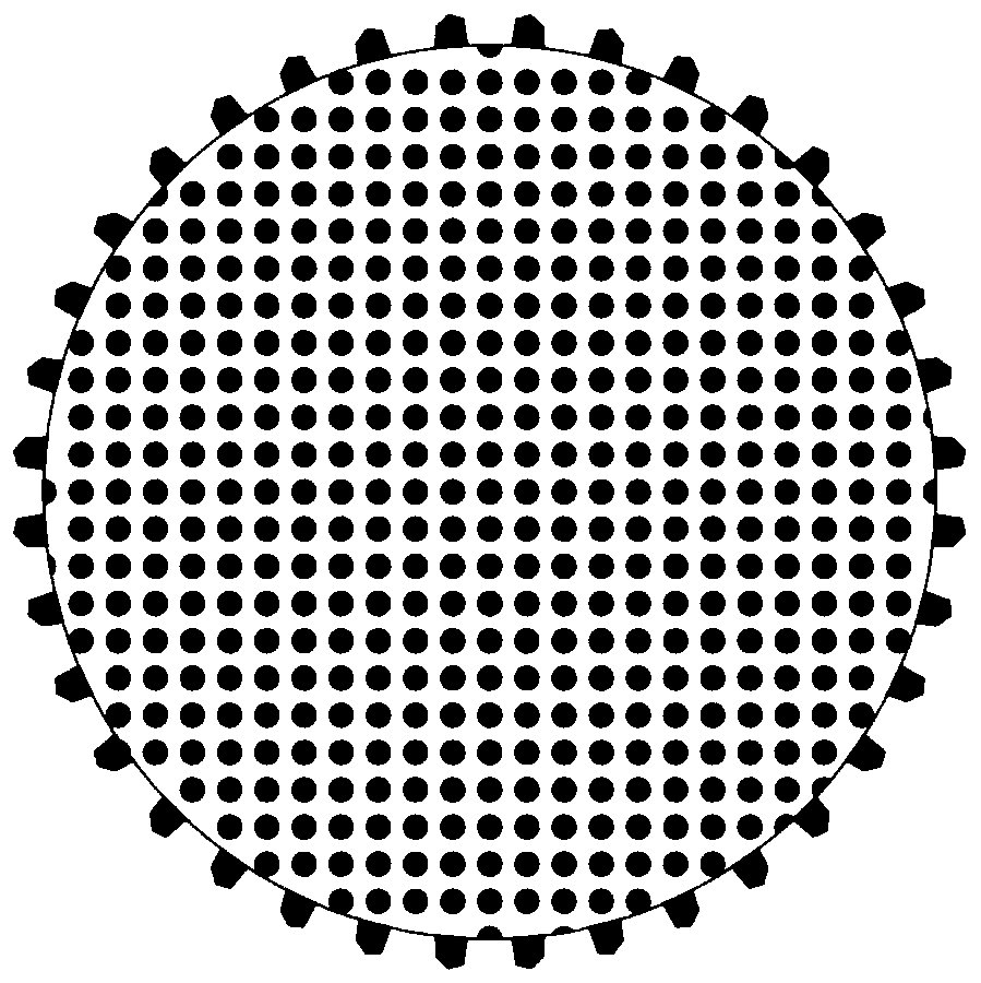 Particle shape modifying device for concrete or asphalt mixture aggregates