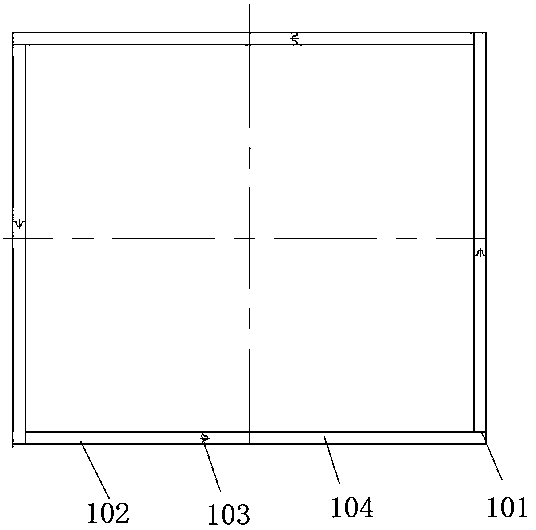 Square-shaped tungsten molybdenum induction sintering furnace