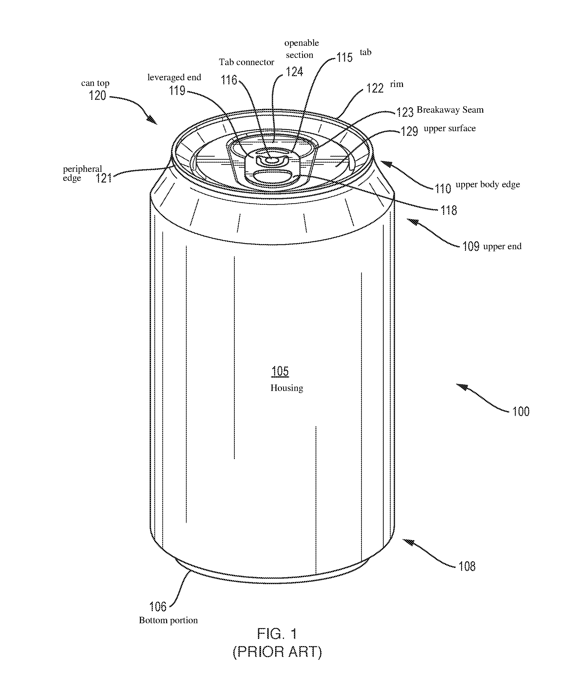 Beverage can marketing device with removable center cover