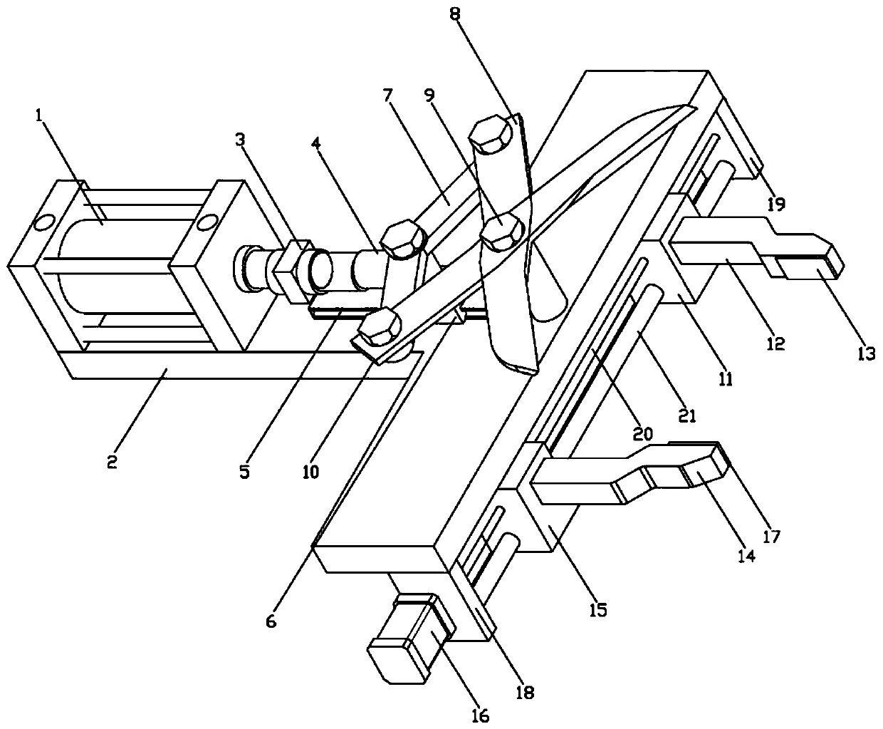 Tomato Bunch Harvesting Manipulator End Effector and Method