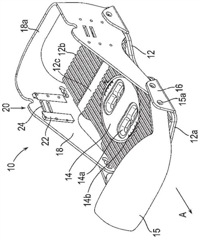 Snowboard binding formed from two separable parts