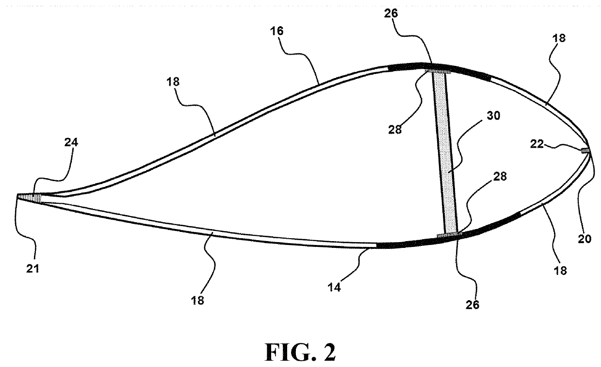 Method and apparatus for contrast enhanced photography of wind turbine blades