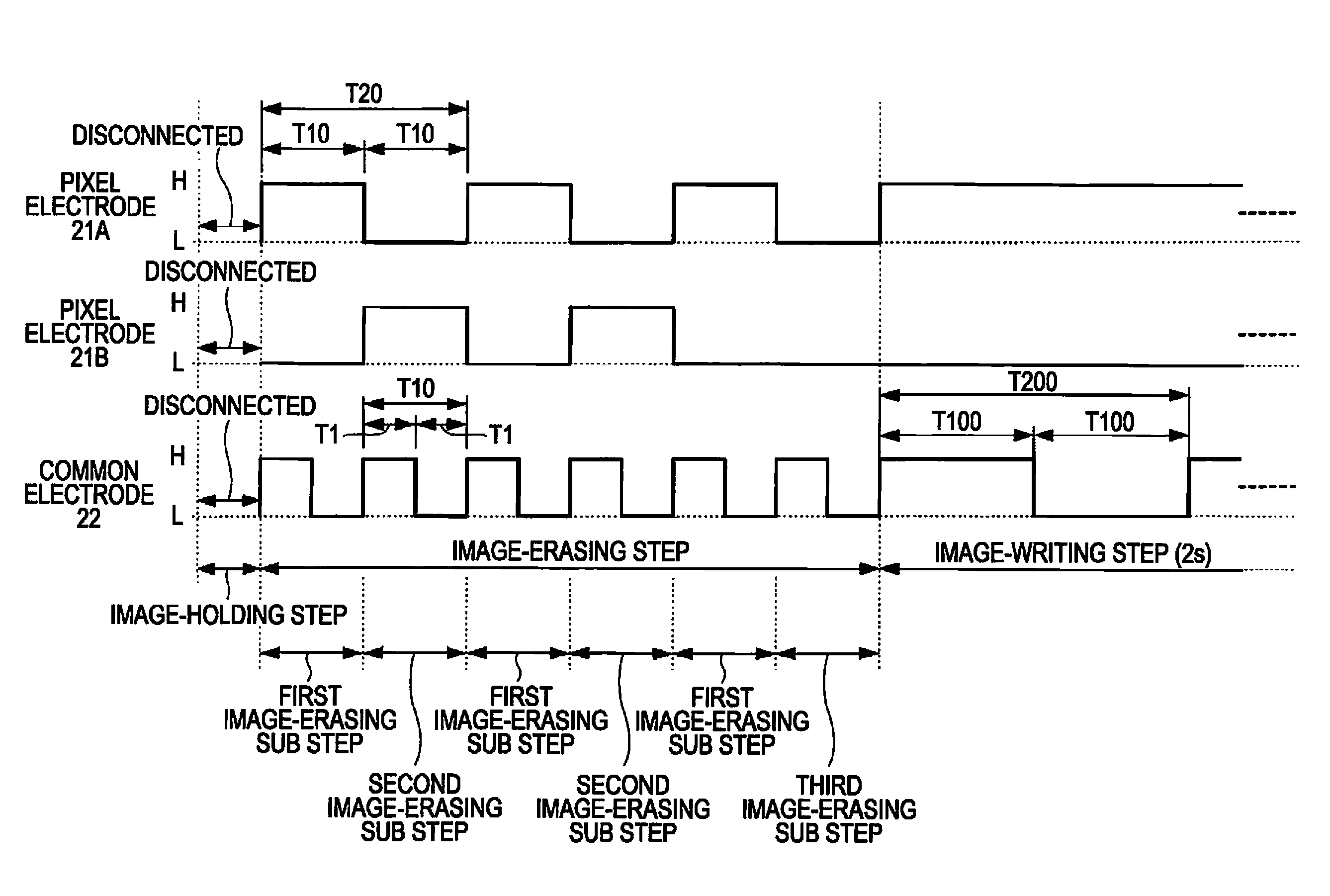 Electrophoresis display device, electrophoresis display device driving method, and electronic apparatus