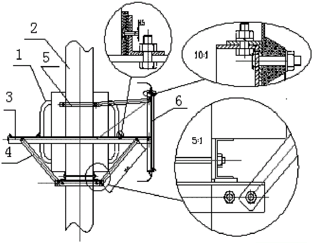 10kv pole-mounted transformer sound insulation device