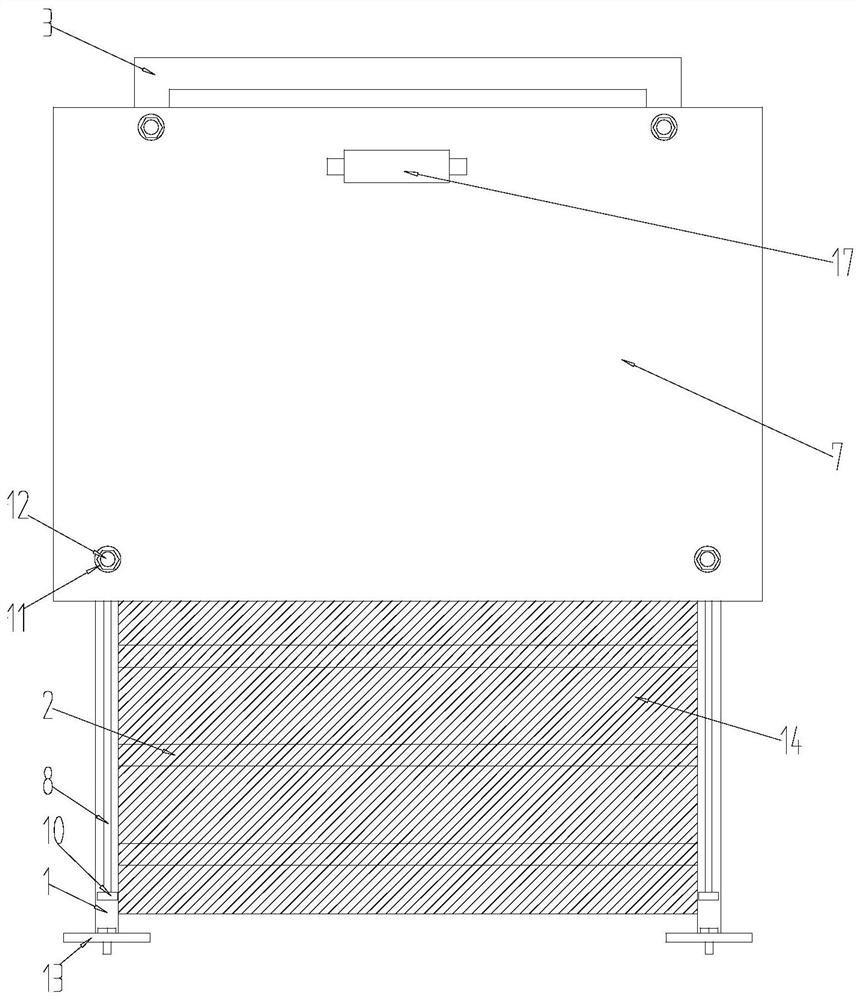 A foldable ship railing