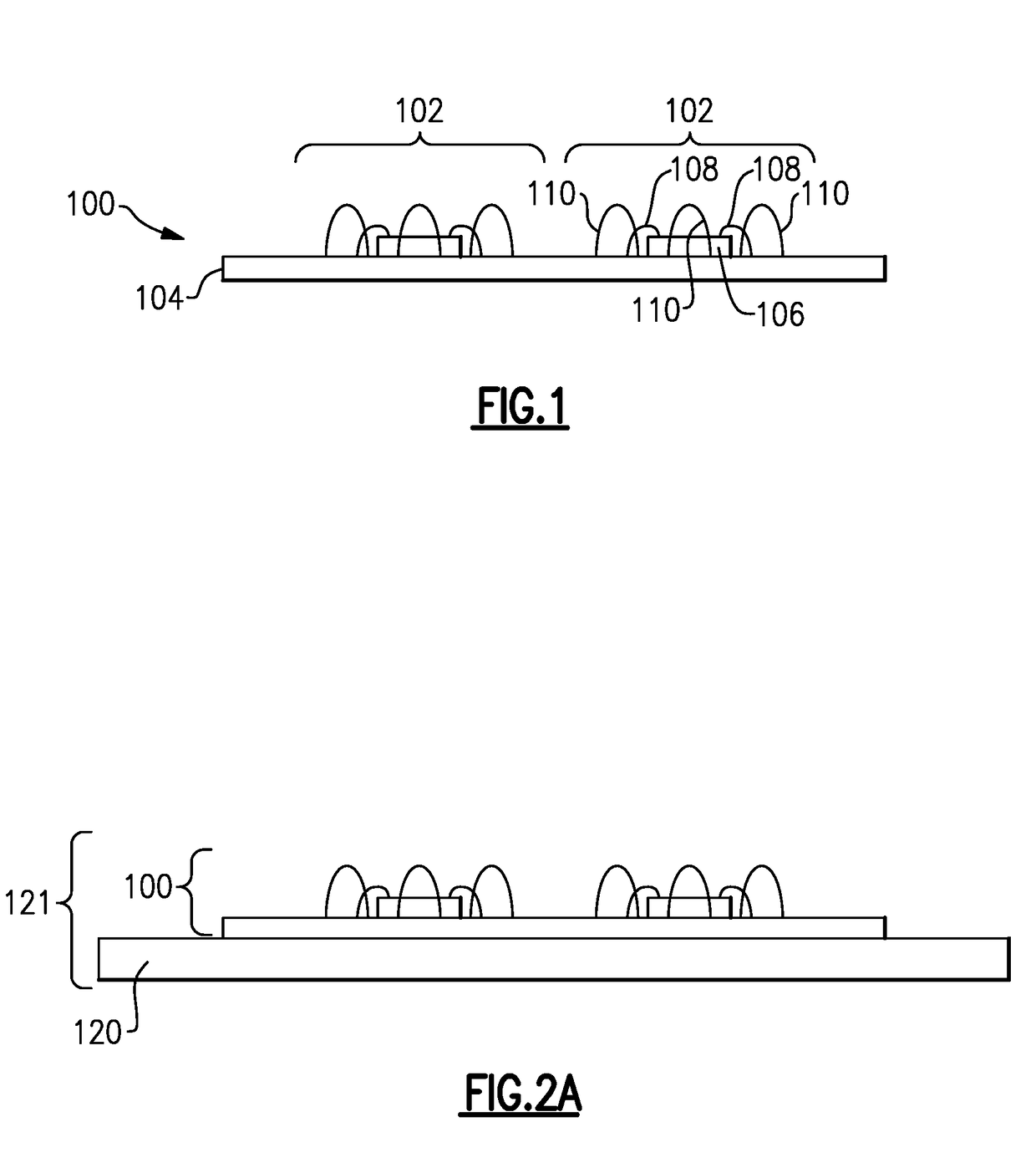 Shielded module having compression overmold