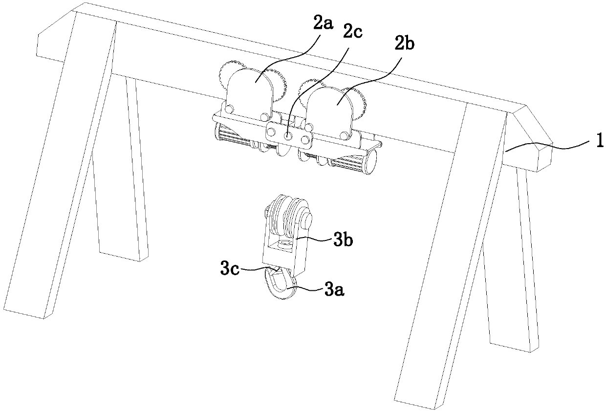 Anti-shaking device for crane