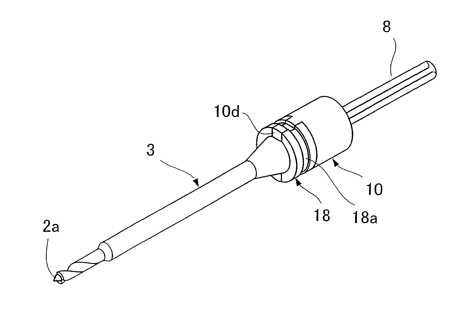 Bone marrow harvesting drill