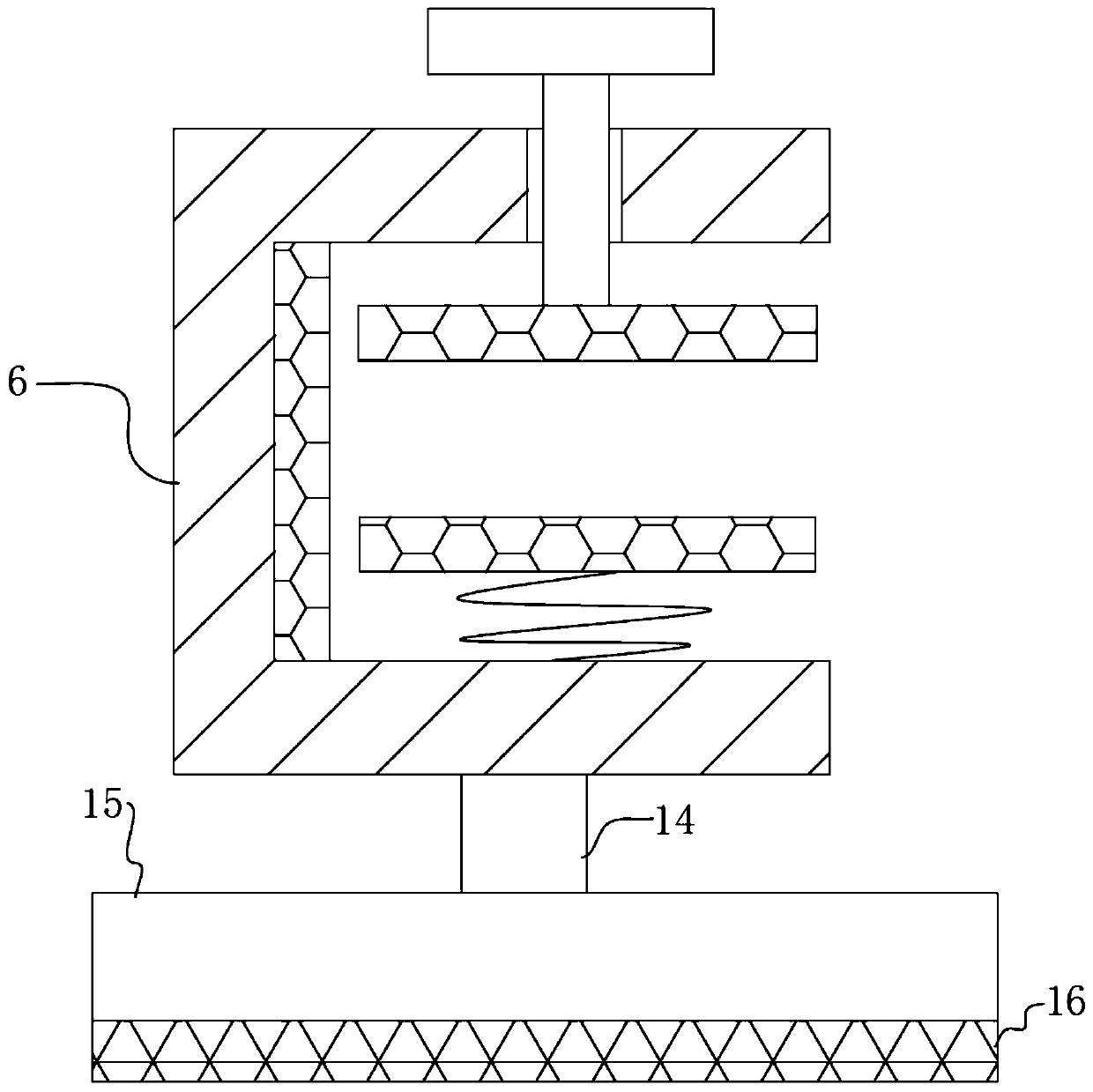 A clamping device for circuit board life test