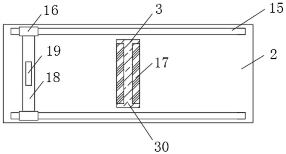 Cutting device with dust collection structure for PVC plate processing