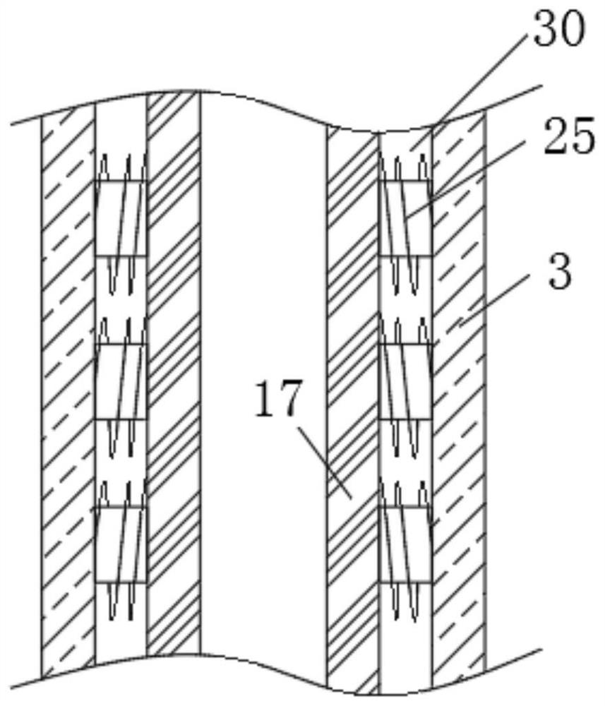 Cutting device with dust collection structure for PVC plate processing