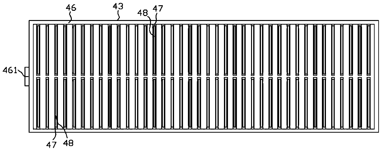 Livestock and poultry breeding waste gas treatment device and deodorizing process thereof