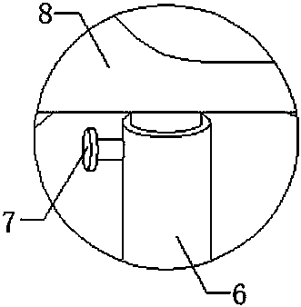 Pesticide sprinkler irrigation device for fruit tree maintenance