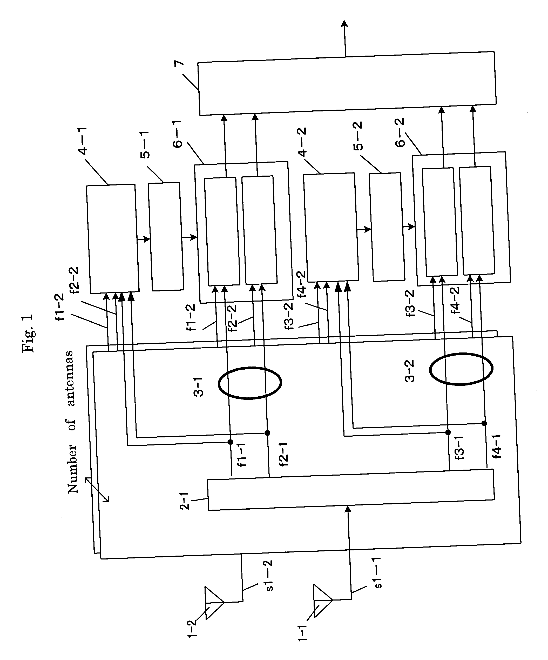 Adaptive antenna radio communication device