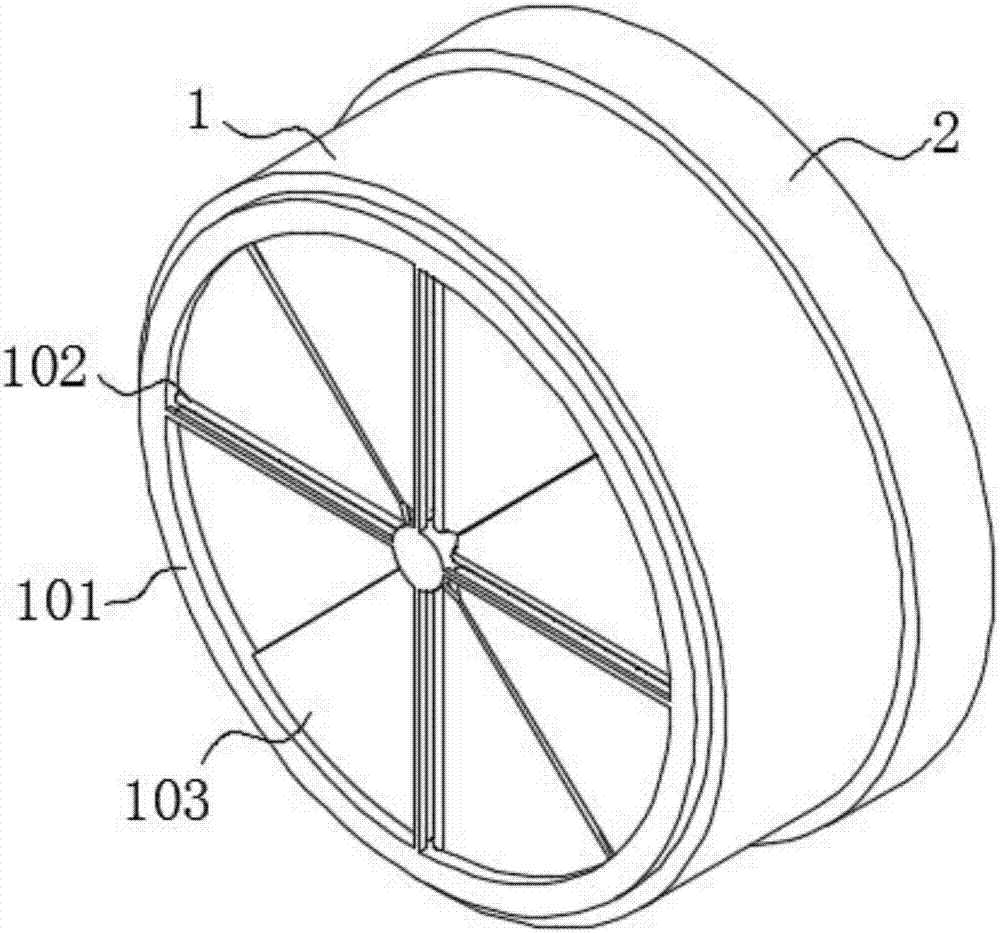 Adjustable granary ventilation opening device