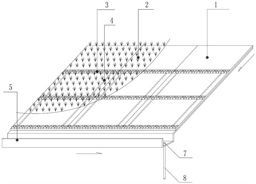 Roof afforestation system