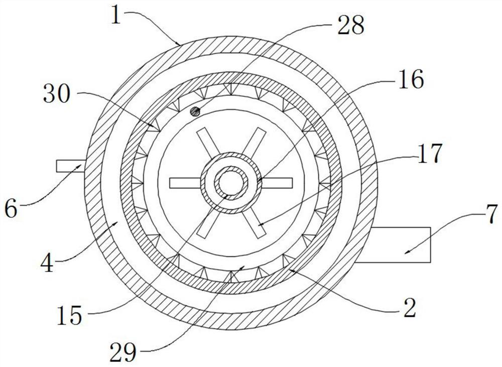 Strong stirring equipment for high-temperature binder for refractory material