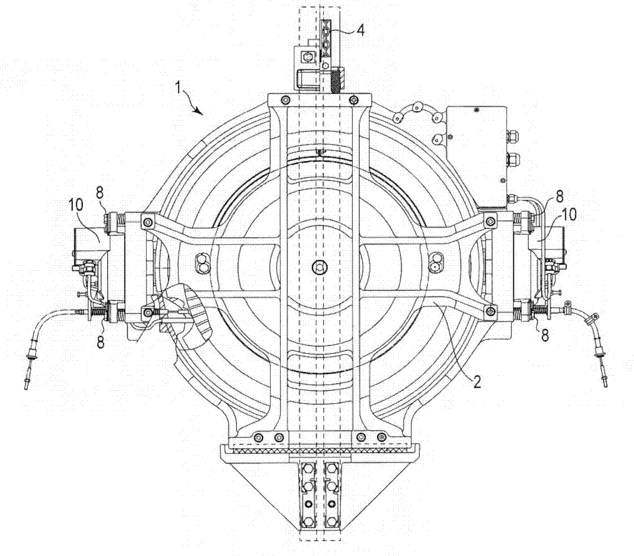 Brake having noise elimination function