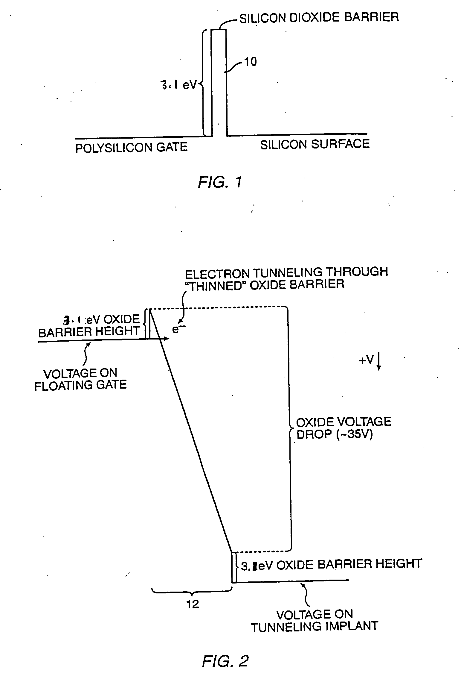 Floating-gate semiconductor structures