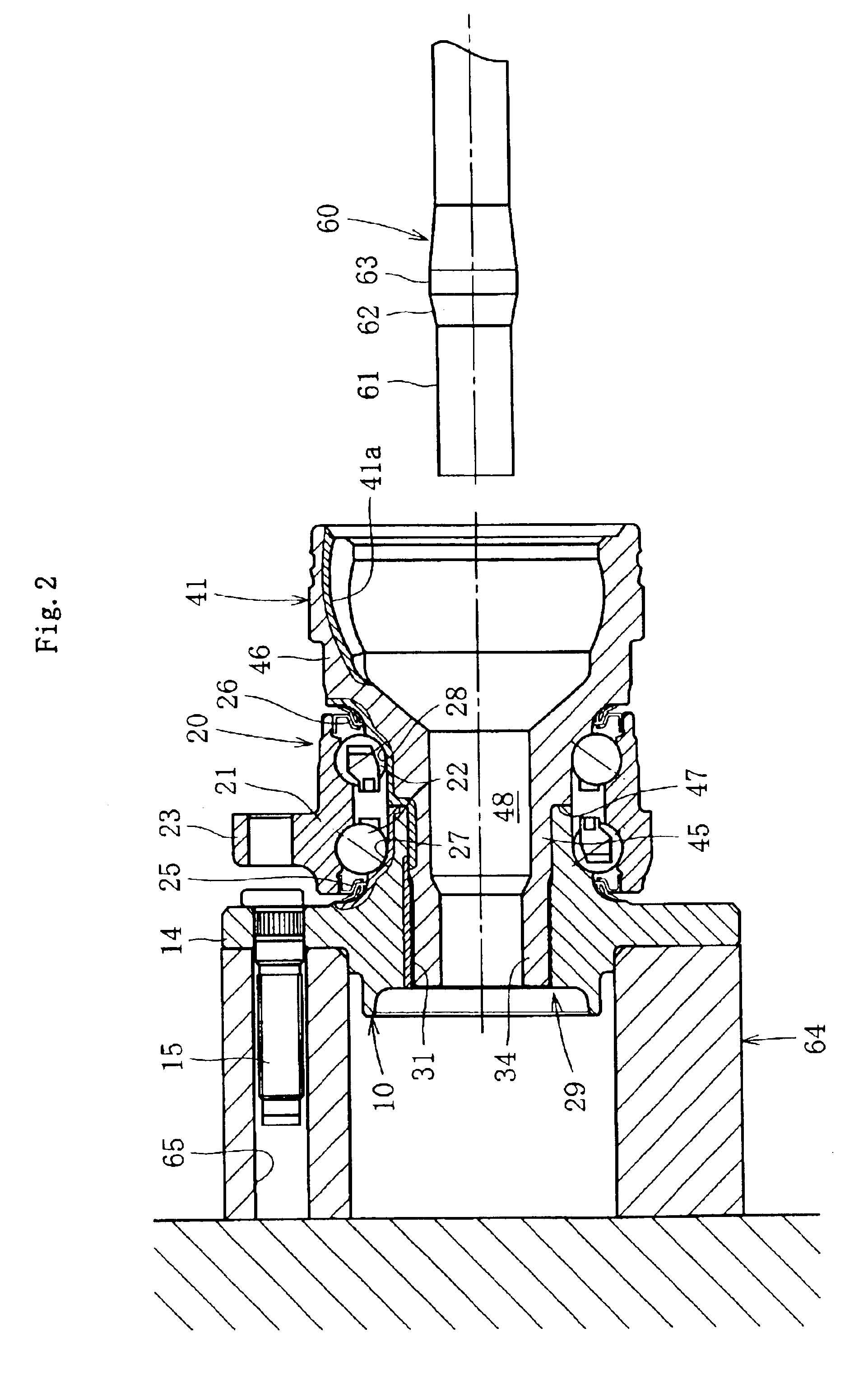 Wheel bearing device