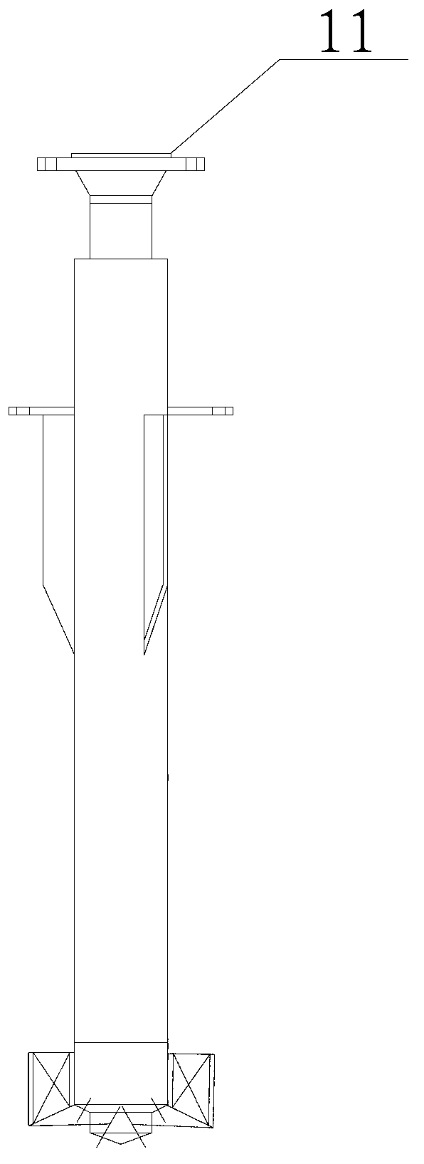 Gas combustion method for primary reformer of methanol device and combustor for reformer