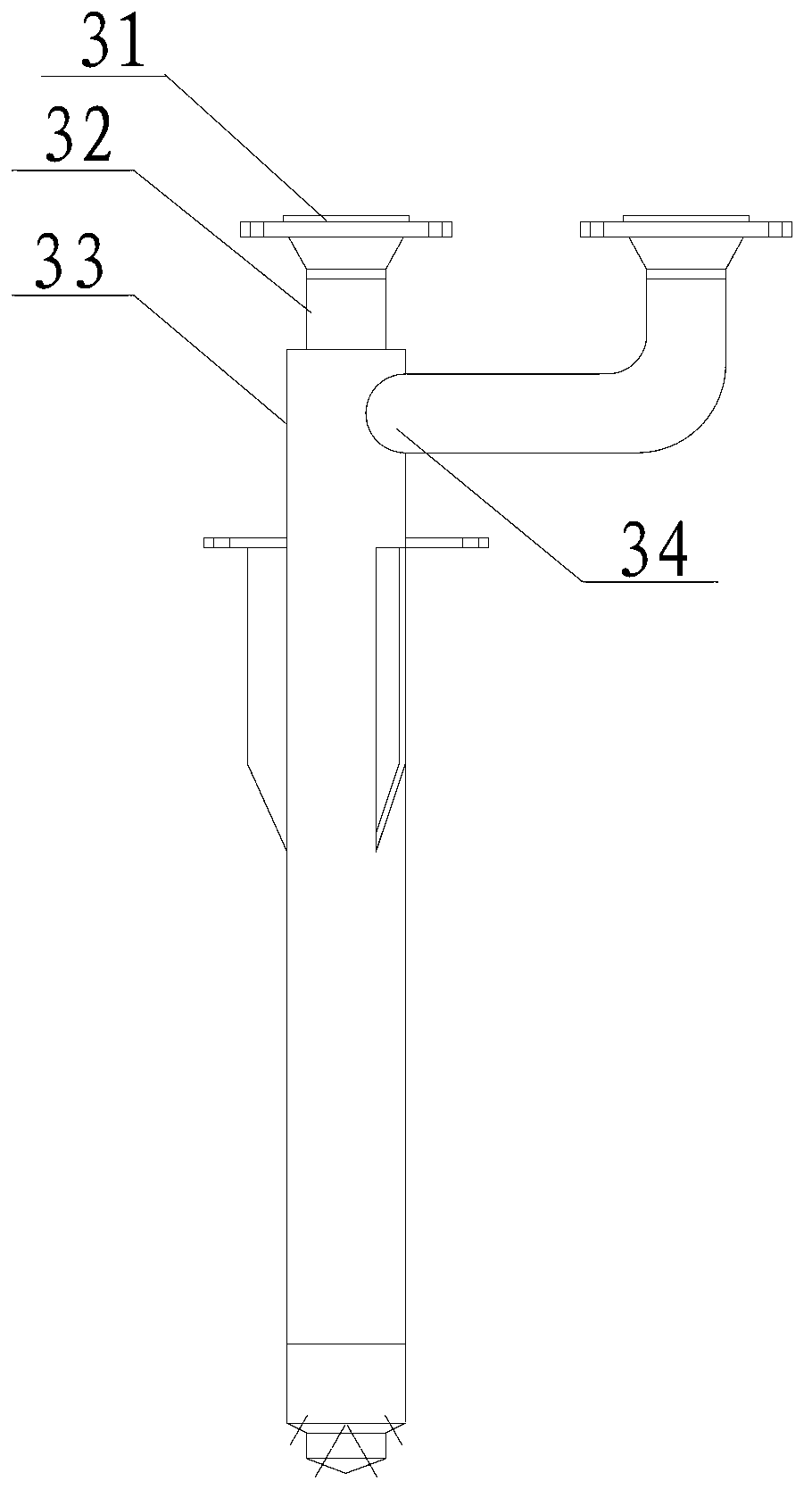 Gas combustion method for primary reformer of methanol device and combustor for reformer