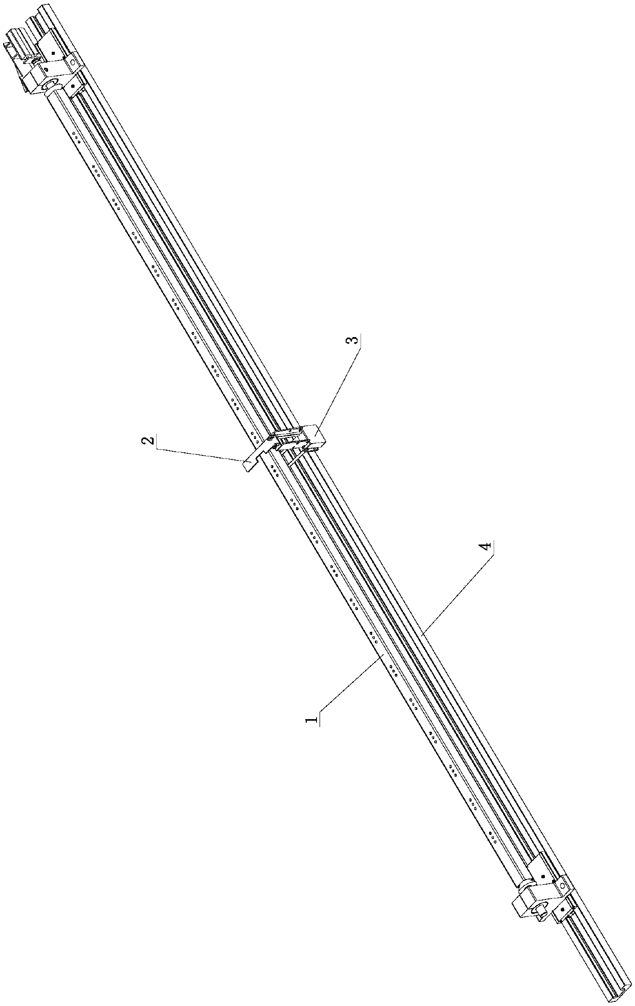 Clamp for regular polygonal pipe cutting