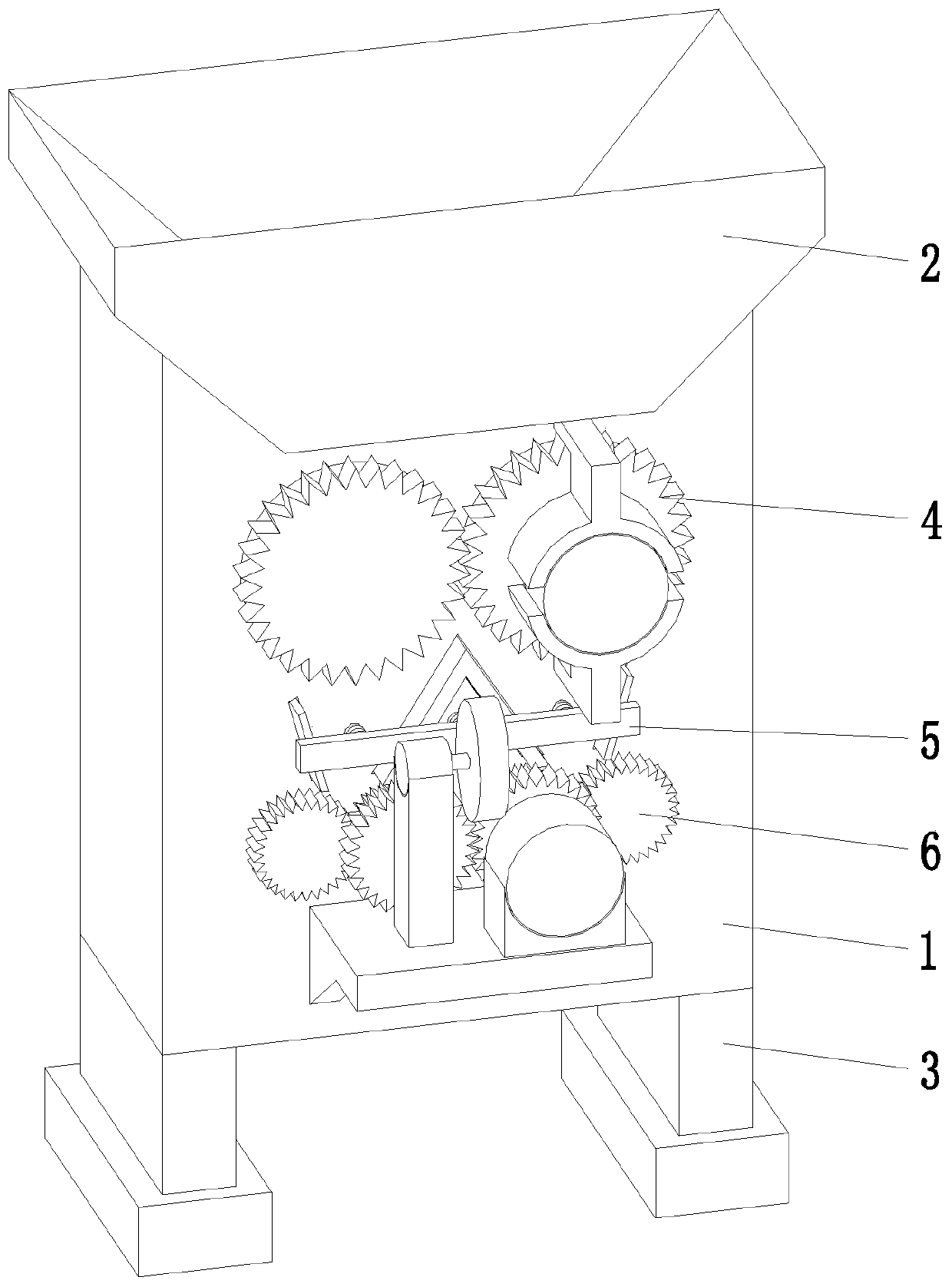 Recycling processing treatment system for steelmaking processing waste steel slag