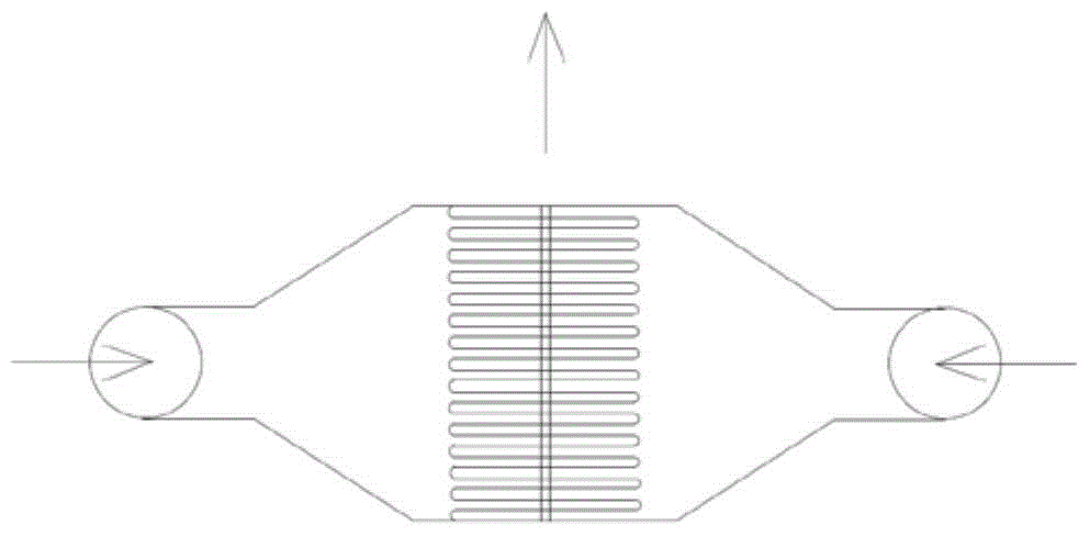 A kind of microreactor device and preparation process for producing 2-hydroxyethylhydrazine