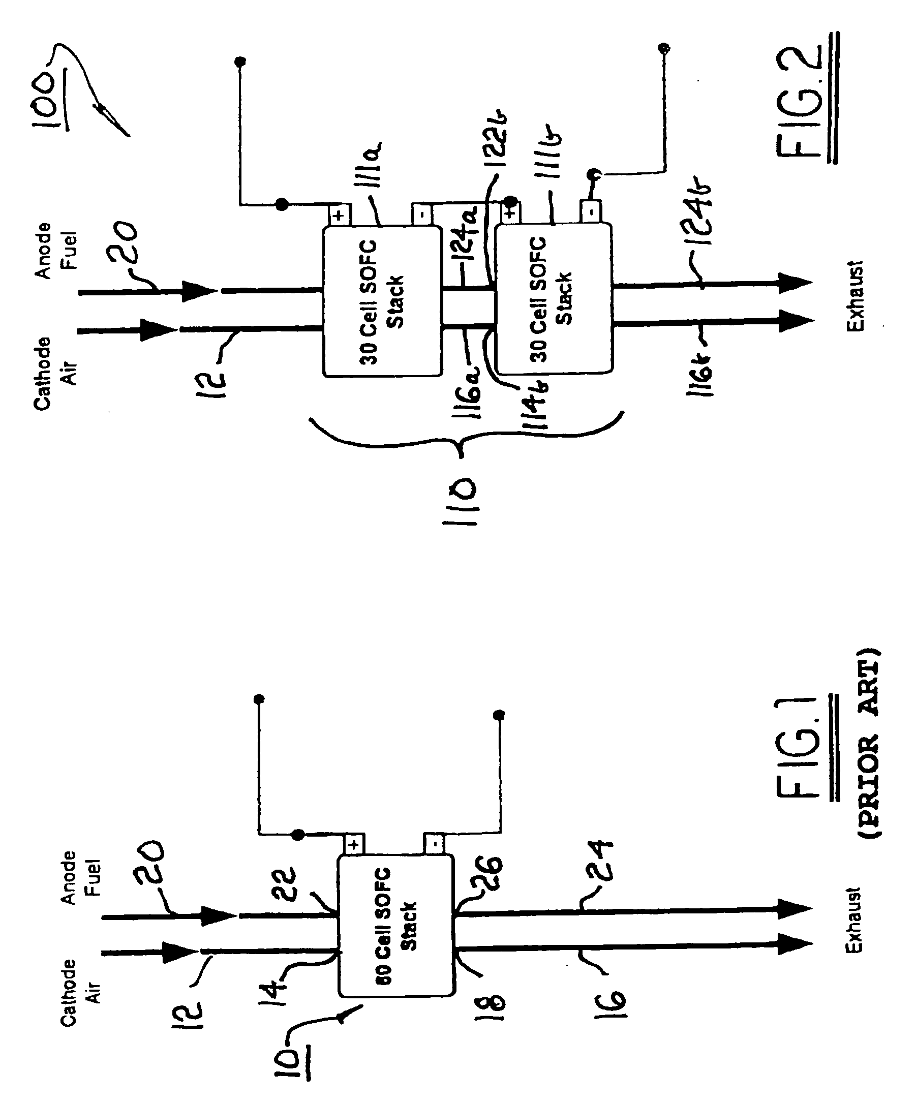 Method and apparatus for thermal, mechanical, and electrical optimization of a solid-oxide fuel cell stack