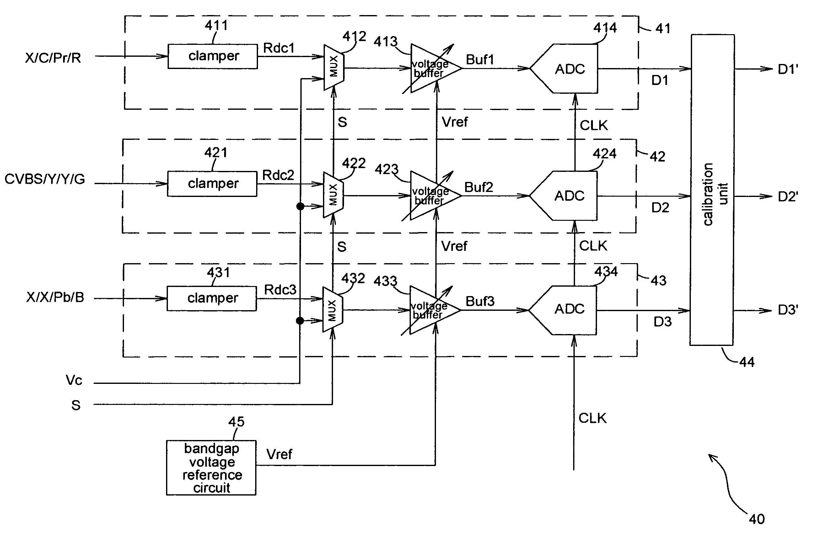 Analog front end device