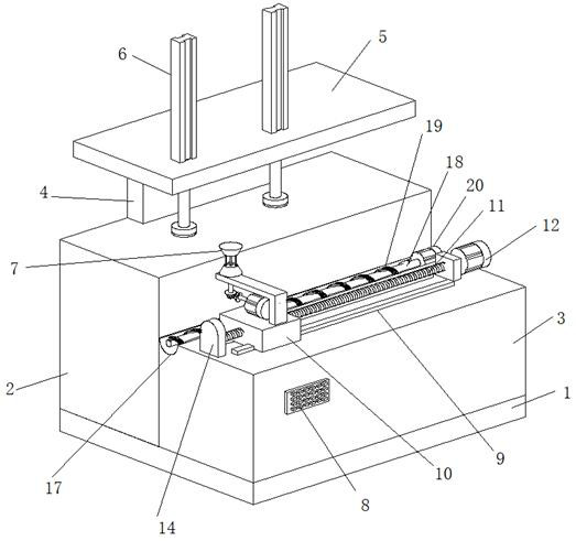 Chamfering equipment for willow handicraft processing