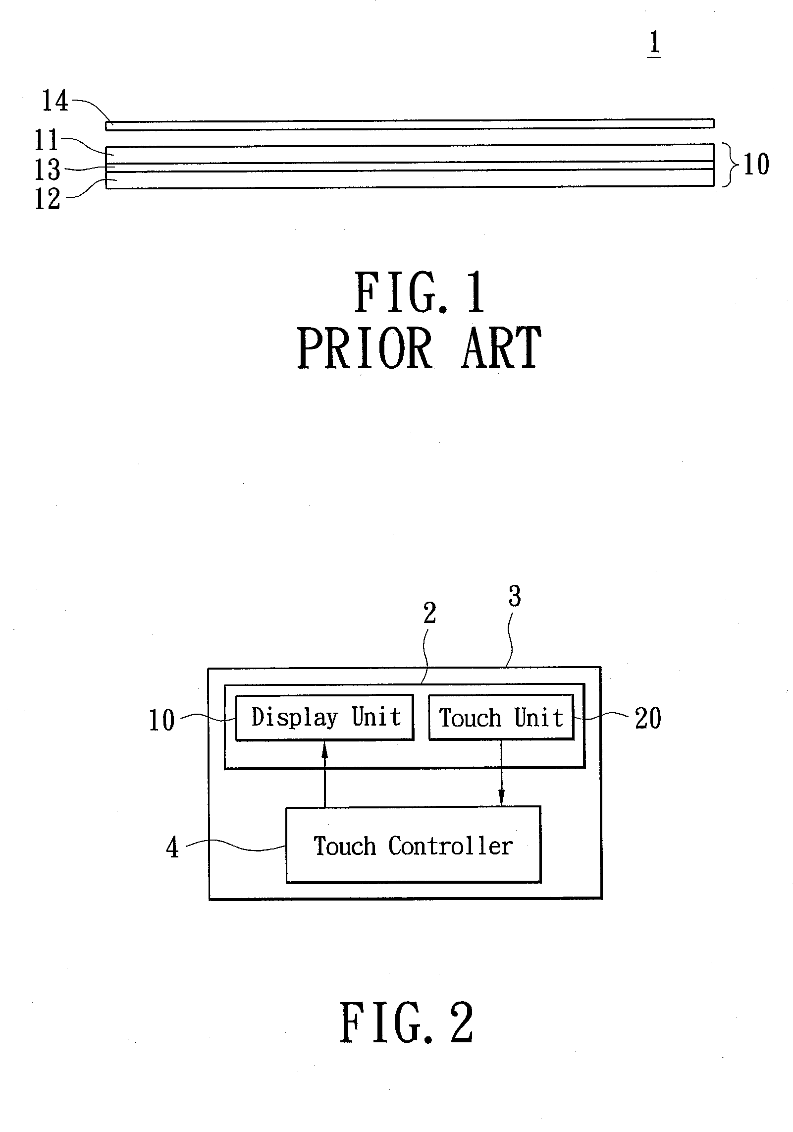 Touch display apparatus and electronic reading apparatus with touch input function