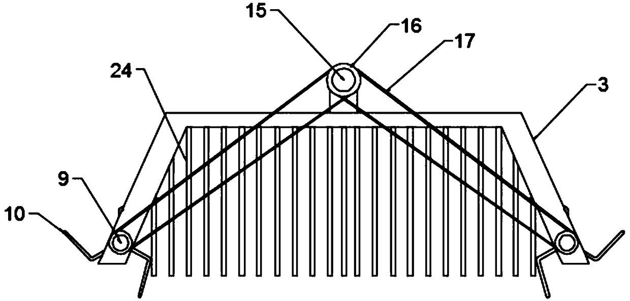 Self-propelled soil turning device for greenhouse planting