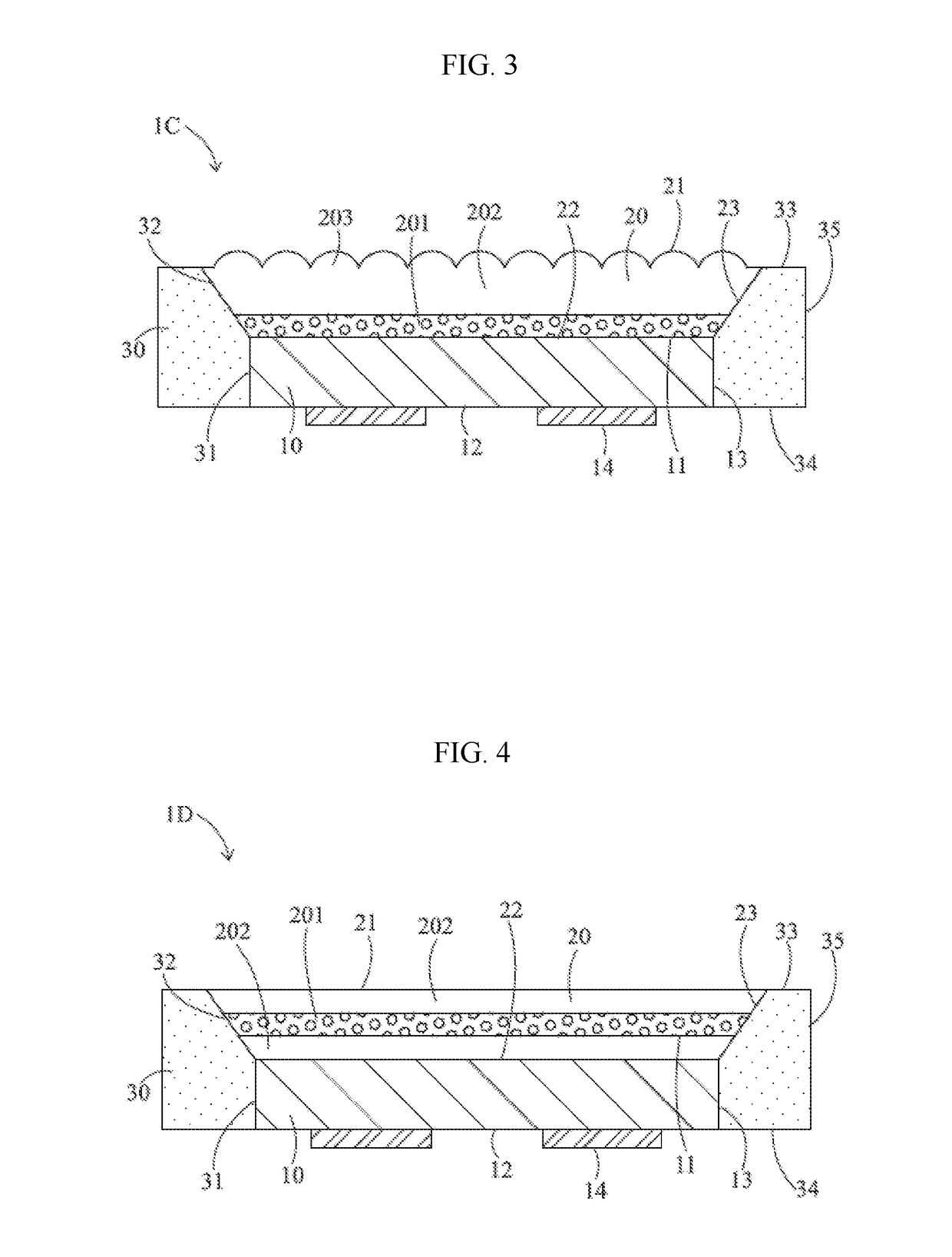 Light emitting device with beveled reflector and manufacturing method of the same