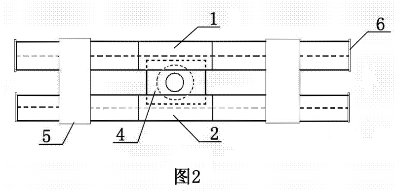 Pre-stressed anchor rod type steel internal support structure of continuous arched slope protection piles and construction method of pre-stressed anchor rod type steel internal support structure