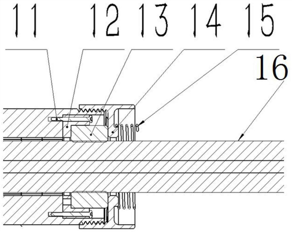 An embedded permanent magnet array axial eddy current damper