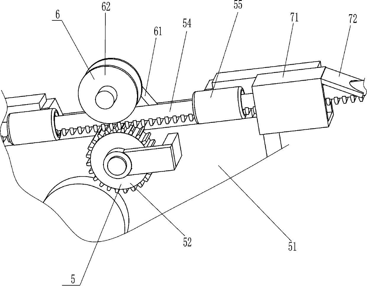 Drainage ditch cleaning equipment for livestock breeding