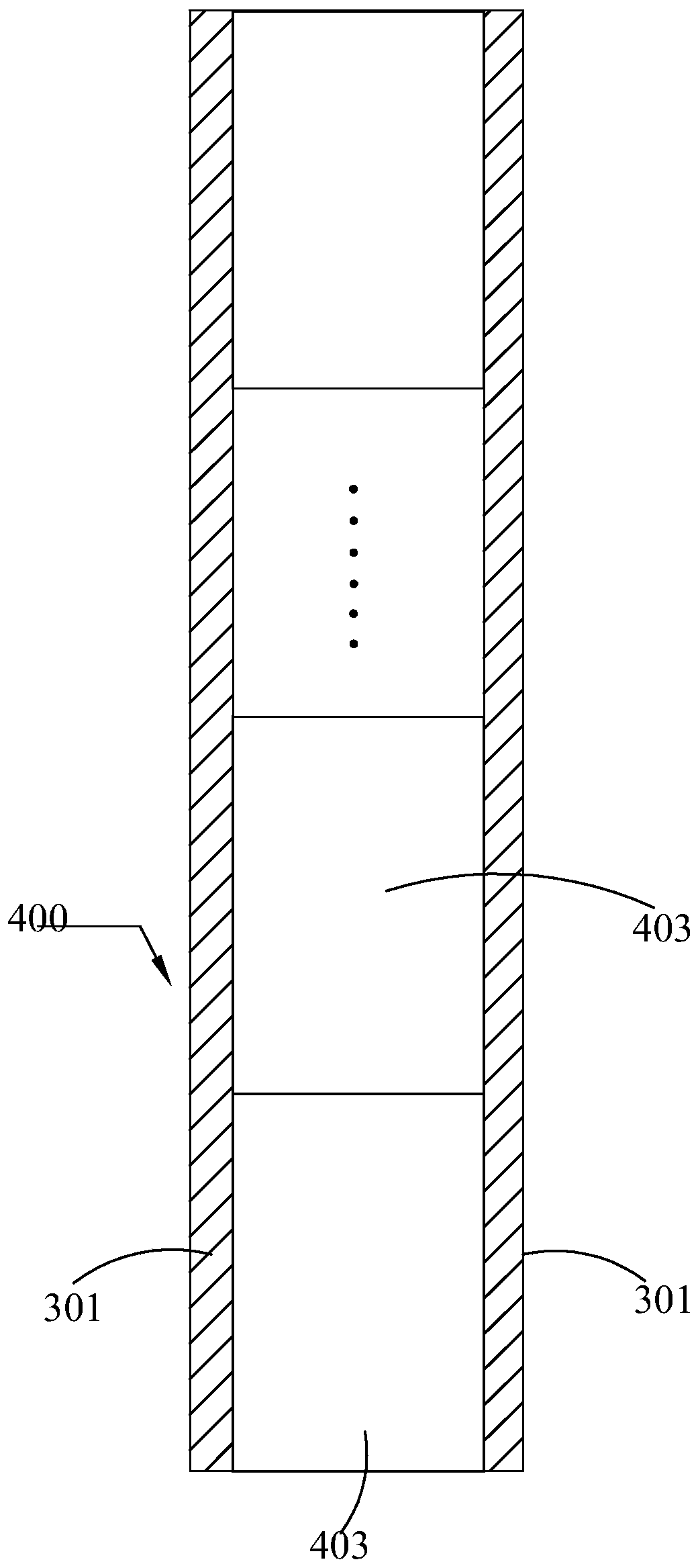 Preparation device and method for nuclear track membrane