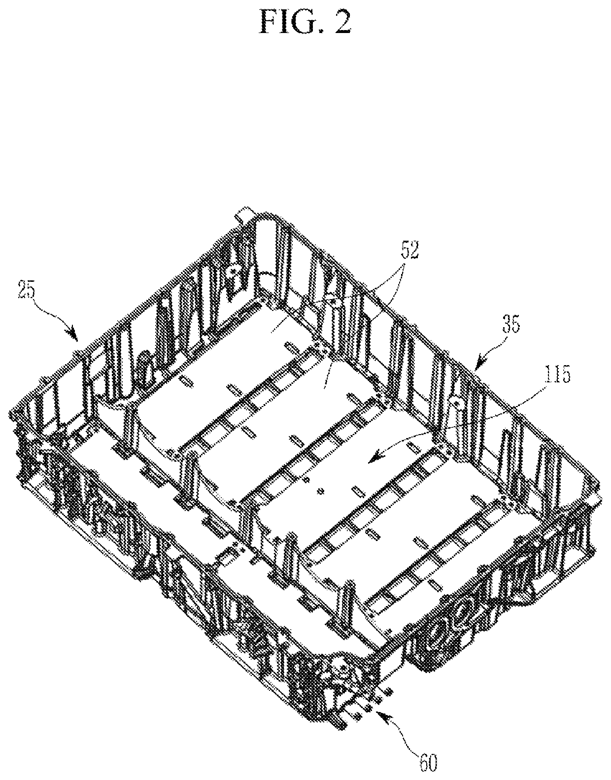 Battery pack and encapsulated interconnection for a battery pack