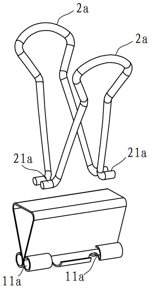 Conveying and positioning mechanism for long tail clip wrench