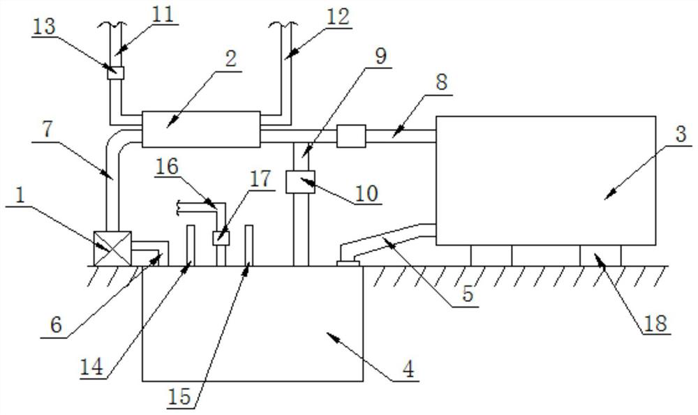 A drawing bath oil circulation control system