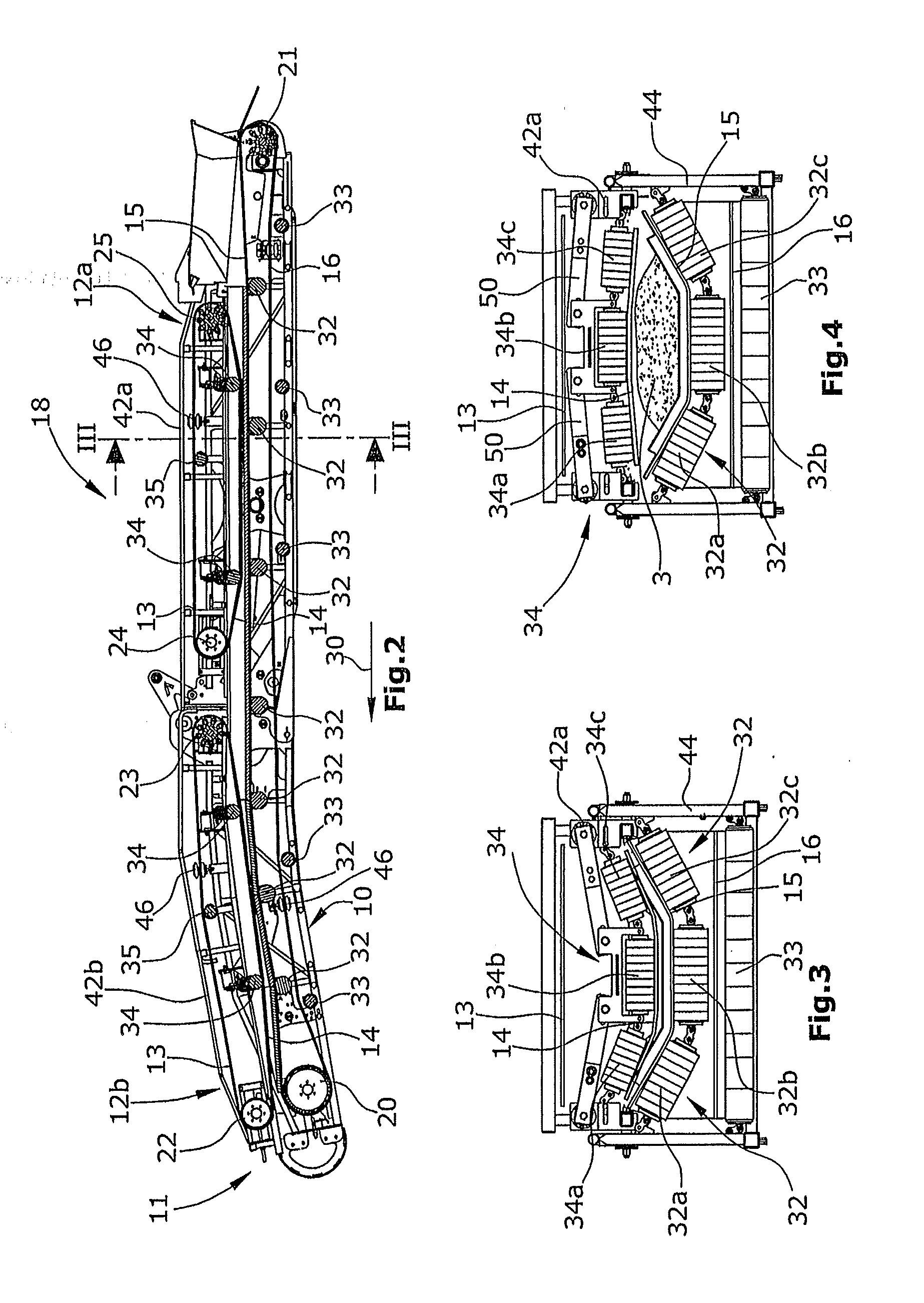 Construction Machine, As Well As Method For Milling Off And Transporting Away A Milled-Off Stream Of Material Of A Construction Machine