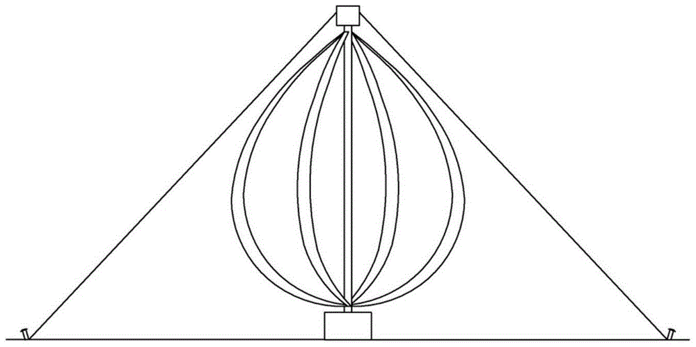 A kind of vertical axis wind turbine and its wind power ship